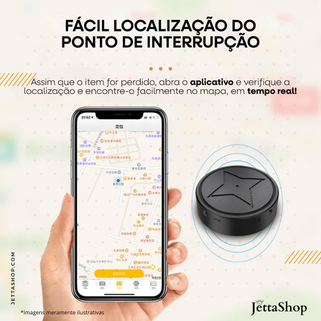 Mini Rastreador GPS - TrackJetta™ [ESTOQUE LIMITADO]