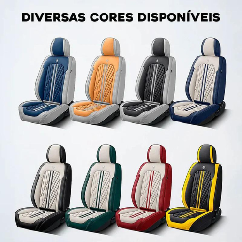 Conjunto Premium de Capas de Banco Automotivas: Luxo & Conforto