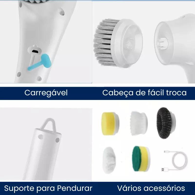 5 Cabeças de Limpeza da Escova Elétrica MultiClean Pro