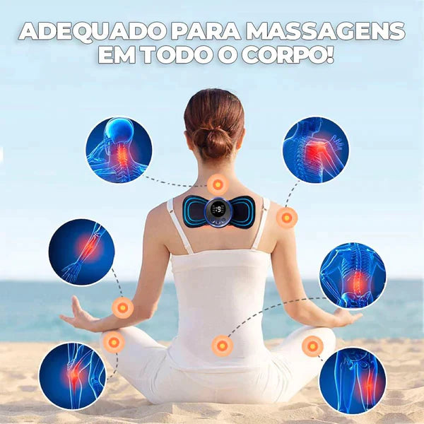 Massageador Portátil Multifuncional para Todo o Corpo